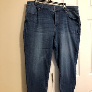Size 20 stretch skinny jeans